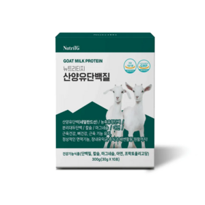 뉴트리티지 산양유단백질 스틱포 분말스틱, 300g, 1박스