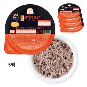 마틴조 발효곤약 바로밥 현미렌틸콩 150g x 5팩, 5개