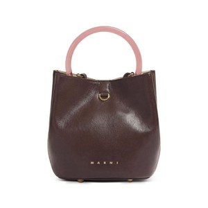 마르니 파니에 링 핸들 스몰 버킷 백