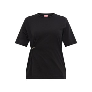 겐조 세이프티 핀 디테일 티셔츠, 블랙계열, Standard M