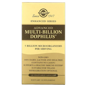 솔가 어드밴스 멀티-빌리언 도필러스 베지터블 캡슐, 60정, 1개