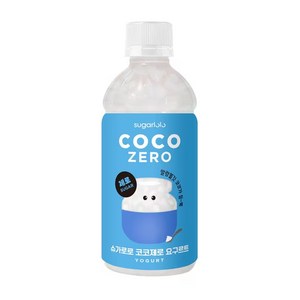 슈가로로 코코제로 요구르트, 340ml, 24개