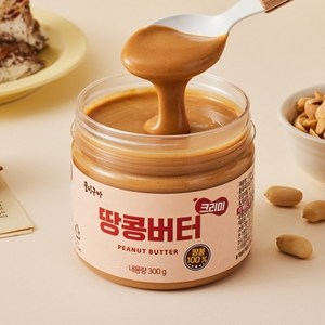 꿀이구마 땅콩버터 크리미, 5개, 300g