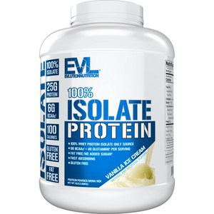 EVLUTIONNUTRITION 아이솔레이트 프로틴 바닐라 아이스 크림 맛