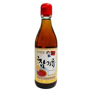 청정식품 HACCP 통참깨 100% 고소한 참기름, 1개, 350ml