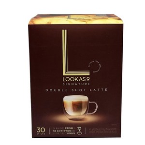 루카스나인 더블샷 라떼 커피믹스
