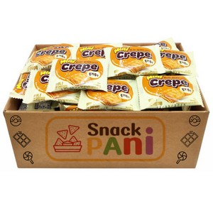 스낵파니 콩고물 미니 크레페 과자 개별포장 50개입