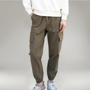 제이그린 남자 카고 바지 스판 조거 팬츠