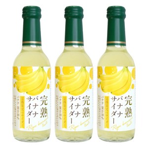 기무라음료 완숙 바나나 사이다, 240ml, 3개