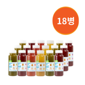 [풀무원녹즙] 클렌즈랩 3days 퀵 프로그램_총 18병, 18개, 190ml