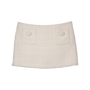 마크제이콥스 트위드 미니 스커트, 베이지계열, Standard M(KR 66)