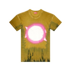 디젤 박스트-R24 티셔츠, 그린계열, Standard S