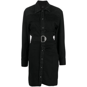 디젤 벨트 셔츠 드레스