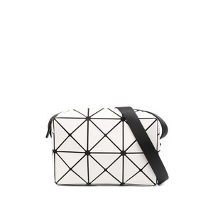바오바오이세이미야케 기하학 패턴 숄더 백