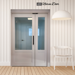 나린중문 비대칭 정대칭 여닫이중문 투명강화 오픈형 기존 중문 철거 설치 현관중문, 1개