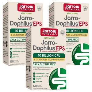 재로우 자로-도필러스 EPS 다이제스티브 프로바이오틱 유산균 100억 베지 캡슐, 120정, 3개