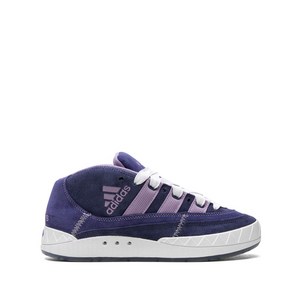 아디다스 아디매틱 미드 X 마이트 스틴하우트 스웨이드 스니커즈, US men 8.5(KR 265), 바이올렛/보라계열