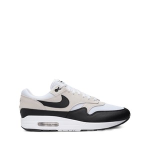 나이키 에어 맥스 1 화이트/블랙 스니커즈, US men 8(KR 260), 베이지계열+블랙계열