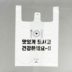 포장스토리 배달봉투 포장 비닐봉투 배달 도시락 비닐봉투제작 돈가스 족발 치킨 투명비닐 배달비닐봉투 배달포장 포장배달 배민 배달의민족 쿠팡이츠, 100개, 20L