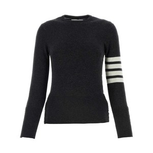 톰 브라운 스트라이프 슬리브 스웨터, 그레이계열, Italy 38(KR 44)