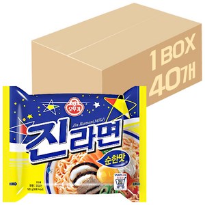 오뚜기 진라면 순한맛 120g, 40개
