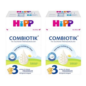 힙 콤비오틱 전분 분유 3단계, 600g, 2개