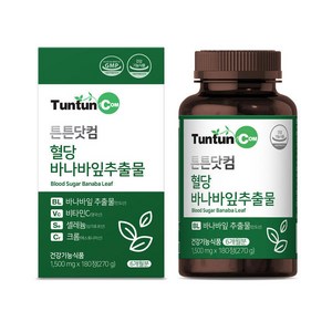 튼튼닷컴 혈당 바나바잎추출물 180정, 1개