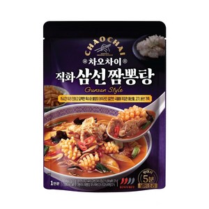 차오차이 직화 삼선 짬뽕탕, 450g, 1개
