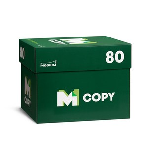 MCOPY 80gsm 복사용지, A4, 12500개