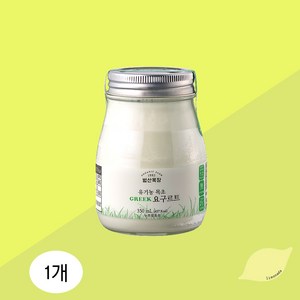 범산목장 유기농 목초 그릭 요구르트, 1개, 350ml