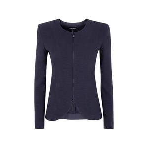 엠포리오아르마니 지퍼 텍스처 재킷