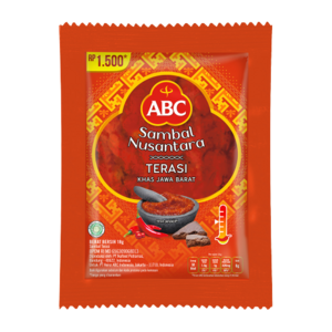 ABC Sambal Teasi - 새우 칠리 페이스트 180그램(10포 @ 18그램), 10개, 180ml