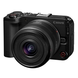 캐논 공식총판 EOS R50 V 14-30mm KIT (블랙)+융 미러리스 브이로그 카메라