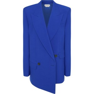 알렉산더맥퀸 알렉산더 맥퀸 비대칭 더블 브레스티드 블레이저