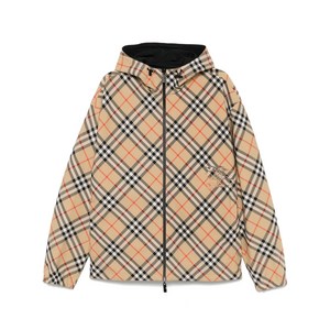 버버리 체크 패턴 리버서블 재킷, 베이지계열+블랙계열, Mid standard XS(KR 95)