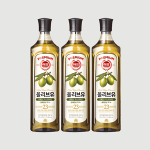 사조해표 올리브유 900mL 3개