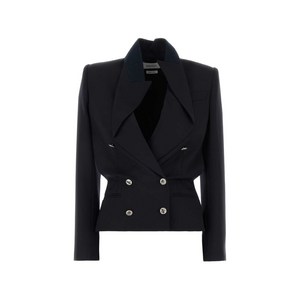 알렉산더맥퀸 노치드 울 블레이저, 블랙계열, Italy 40(KR 55)