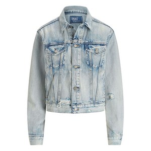 폴로랄프로렌 디스트레스드 데님 재킷, 블루계열, Standard L(KR 77)