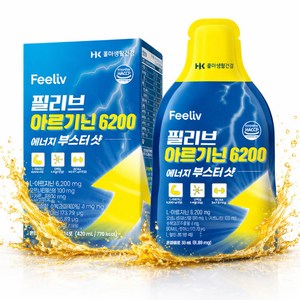 필리브 에너지 부스터샷 아르기닌 초고함량 6000mg, 14회분, 3박스