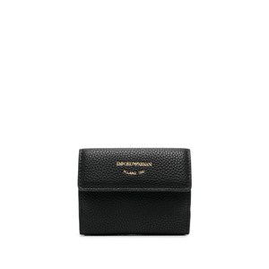 엠포리오아르마니 인조 가죽 3단 지갑