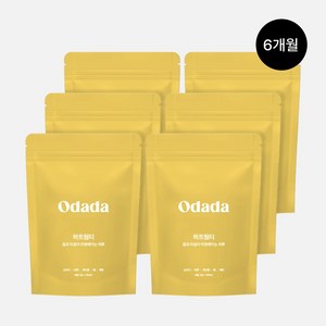 [공식몰] 오다다 하트웜티 대용량, 2g, 24개입, 6개