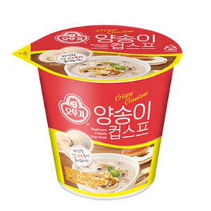 오뚜기 양송이 컵 스프, 27g, 6개