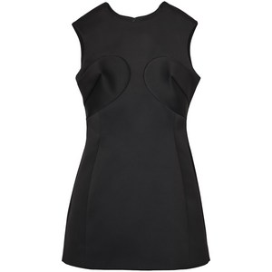 마크제이콥스 새틴 마감 미니 드레스, 블랙계열, US 4