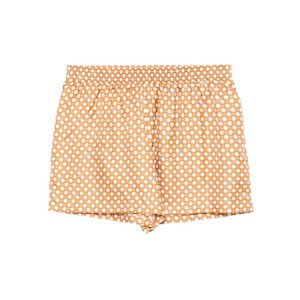 셀린느 밴딩 웨이스트 패턴 쇼츠, 오렌지계열+베이지계열, IT 40(KR 44)