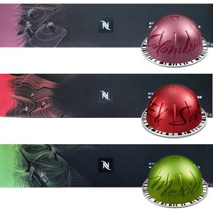 네스프레소 버츄오 캡슐커피 싱글 마스터 오리진 머그샷 셋트 (콜롬비아/멕시코/엘살바도르)