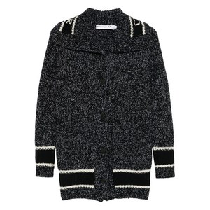 디올 버튼 칼라 가디건