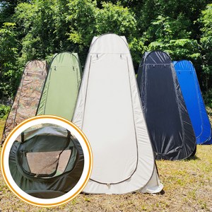 다이룸마켓 모기장 창문 원터치 샤워텐트, 프리미어_블랙, 1개