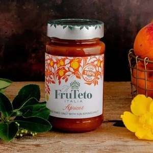 포도즙으로 만든 유기농 살구잼 무설탕 프루테토, 1개, 250g