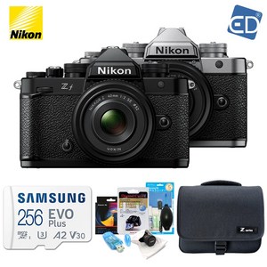 니콘정품 Z f + Z 40mm F2 SE KIT 실버 / 256G+가방풀패키지 /ED