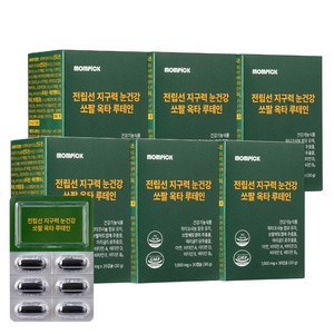 전립선 건강 쏘팔메토 옥타코사놀 루테인 눈 건강 지구력 남성 영양제 쏘팔매토 소팔매토 맘픽, 30회분, 6개